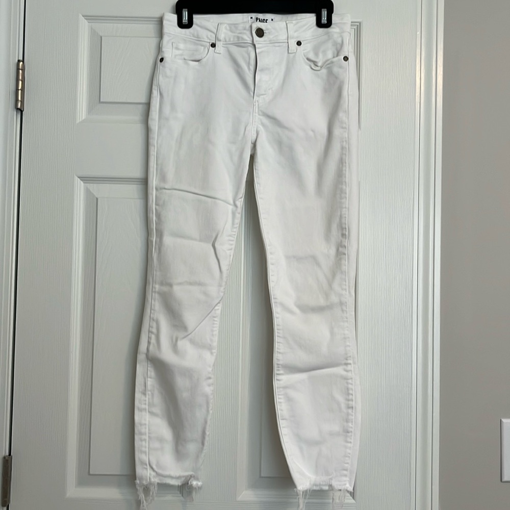 Paige white jeans